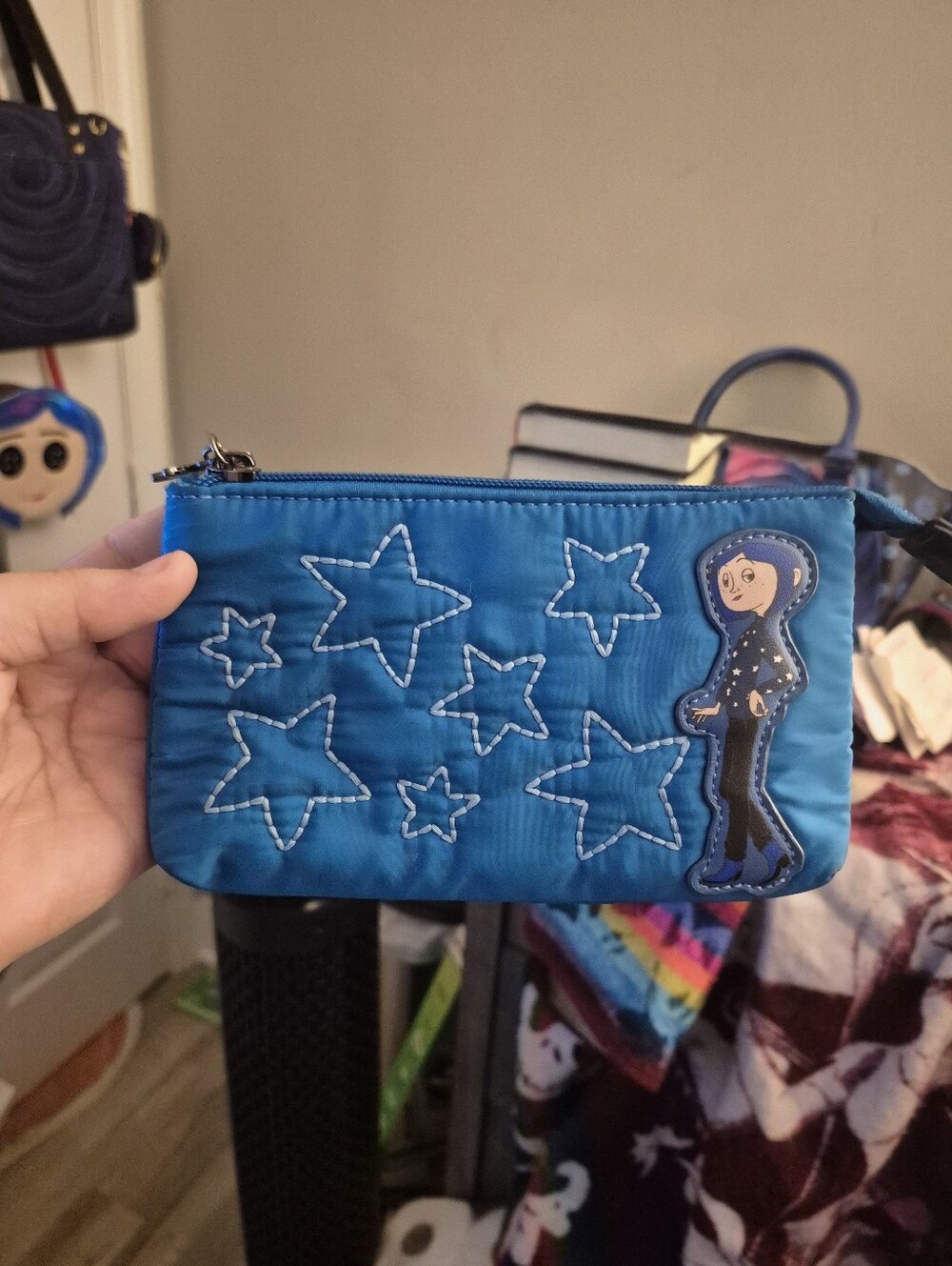 Coraline Stars Cosmetic Bag Pouch